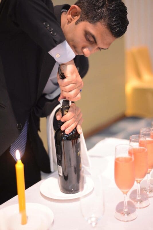 Gaurav displaying his skills to the ISC Jury