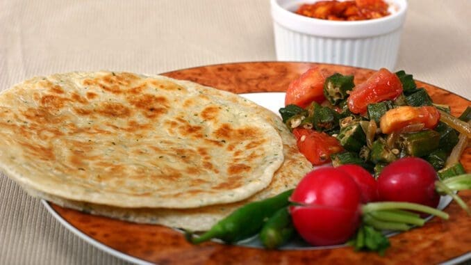 77 bhindi roti